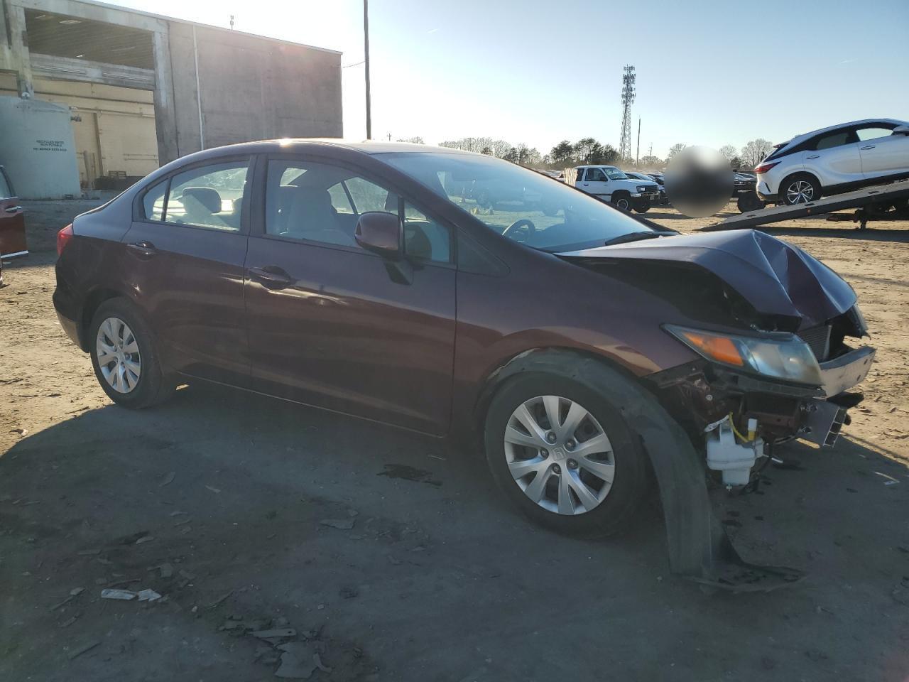 2012 HONDA CIVIC LX - Фото 4