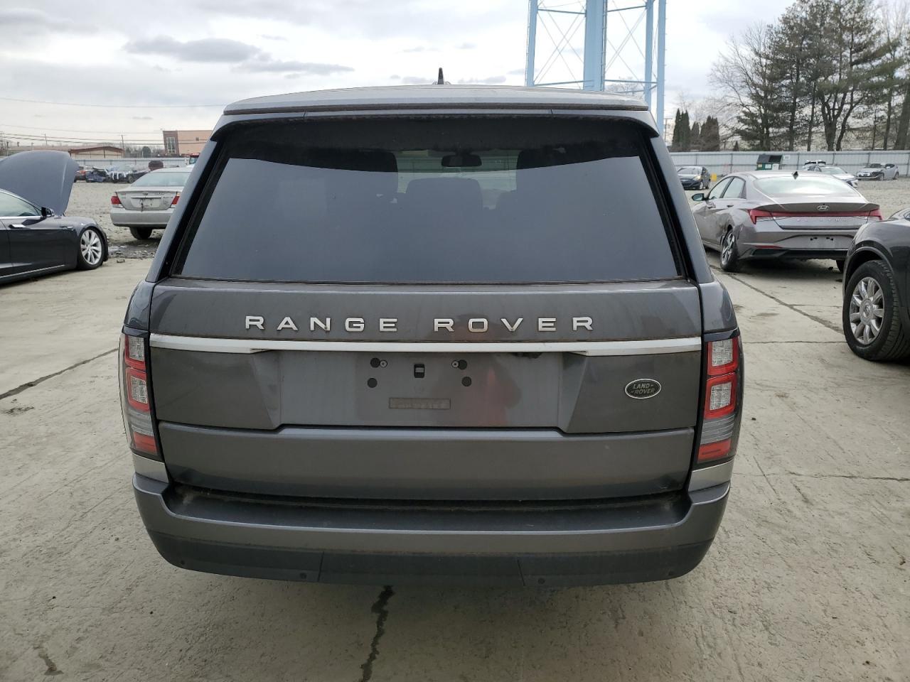 2016 LAND ROVER RANGE ROVE - Фото 6