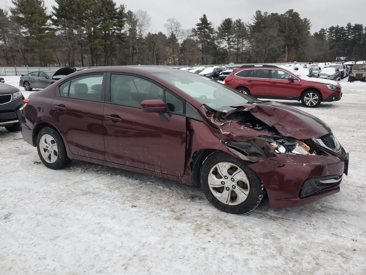 2015 HONDA CIVIC LX - Фото 4