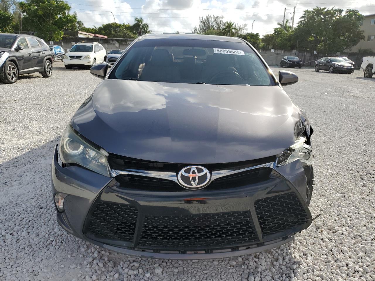 2016 TOYOTA CAMRY LE - Image 5