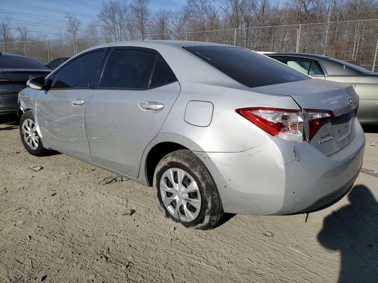 2016 TOYOTA COROLLA L - Image 2