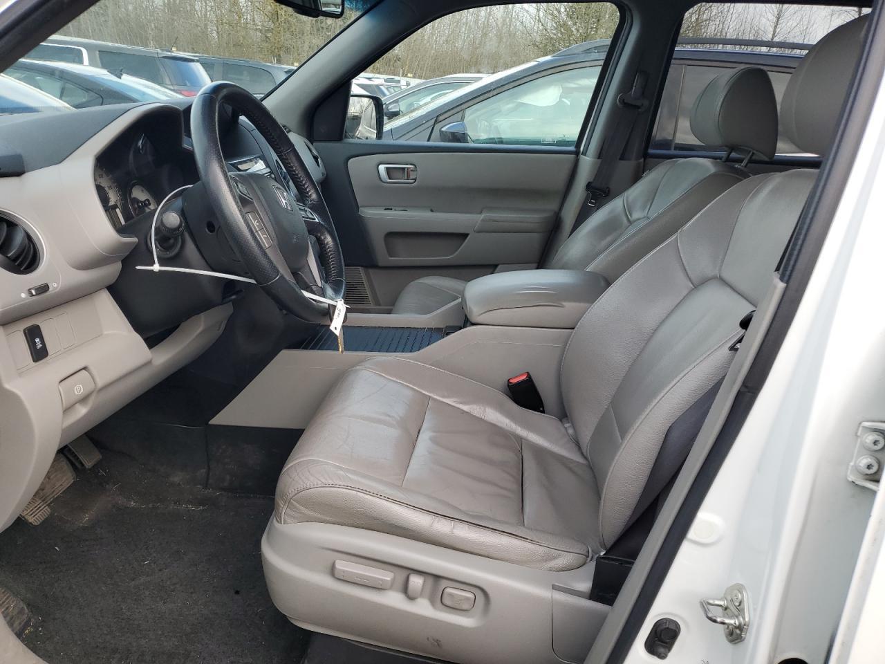 2012 HONDA PILOT EXL - Image 7