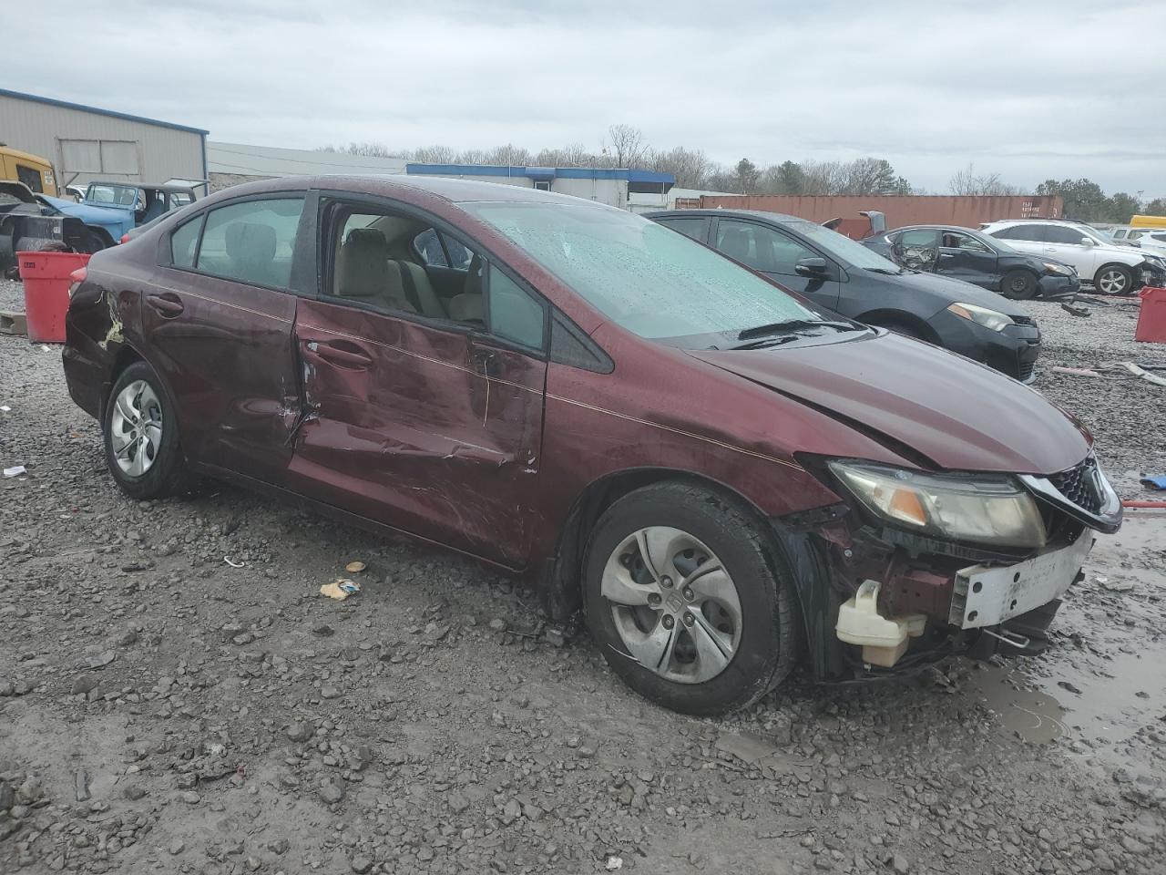2014 HONDA CIVIC LX - Фото 4