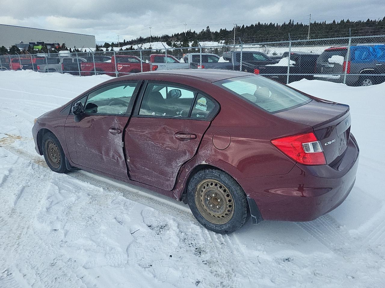 2012 HONDA CIVIC LX - Image 2