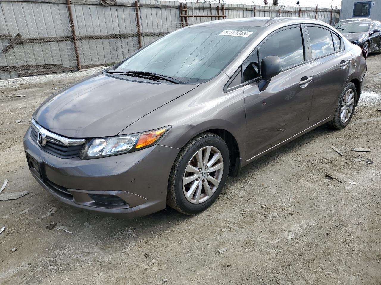 2012 HONDA CIVIC EXL