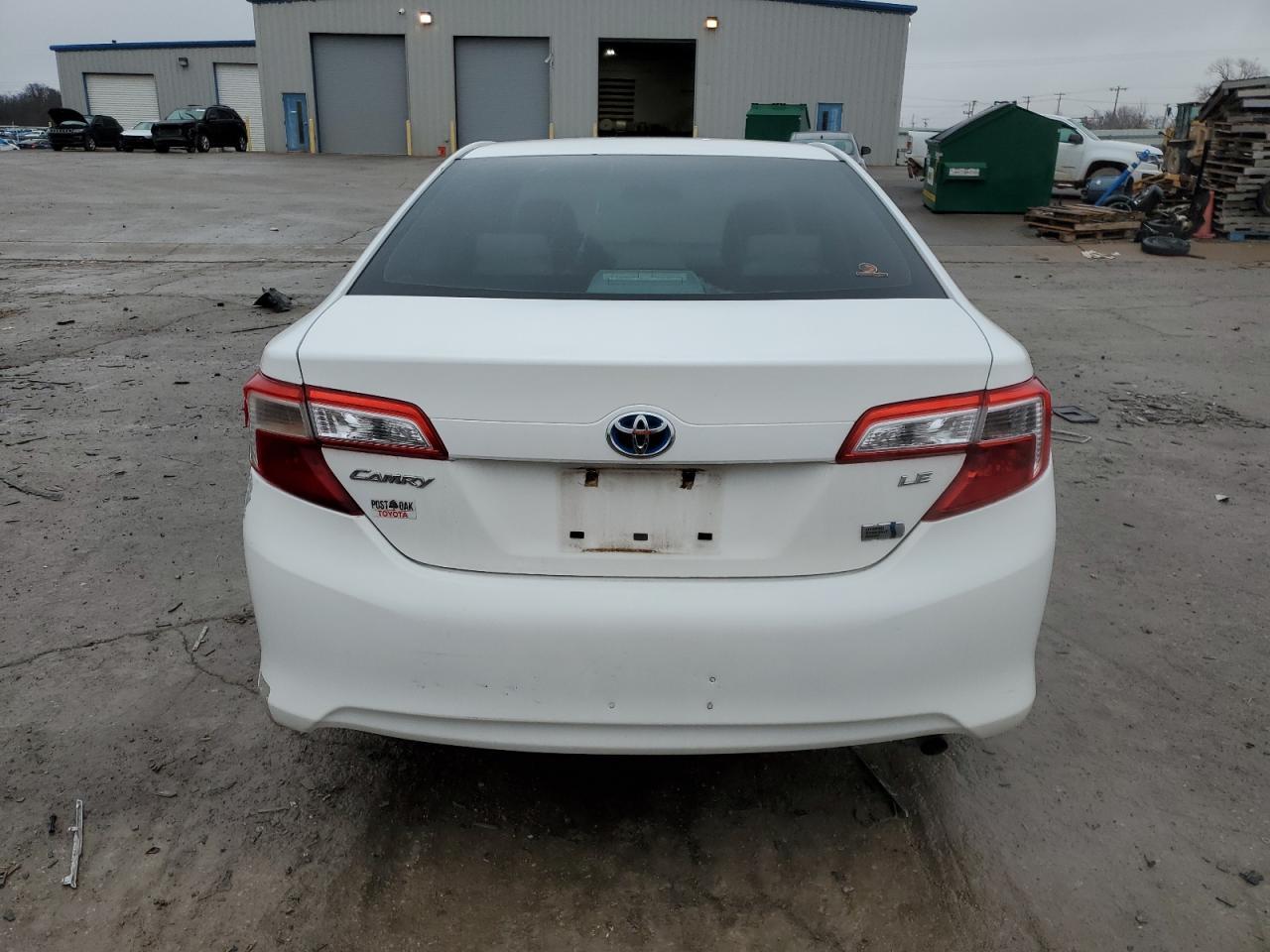 2012 TOYOTA CAMRY HYBR - Фото 6