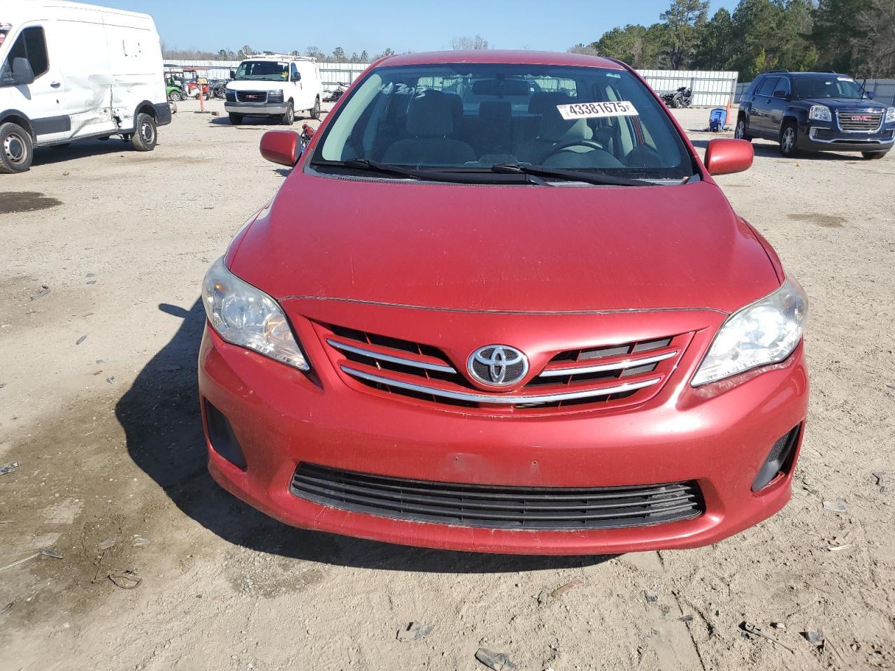 2013 TOYOTA COROLLA BA - Image 5