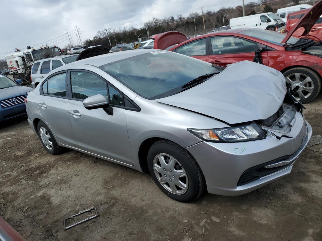 2014 HONDA CIVIC LX - Фото 4