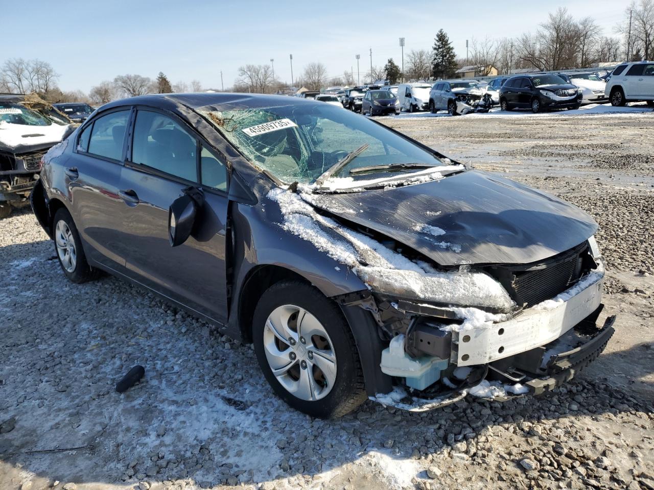 2015 HONDA CIVIC LX - Фото 4