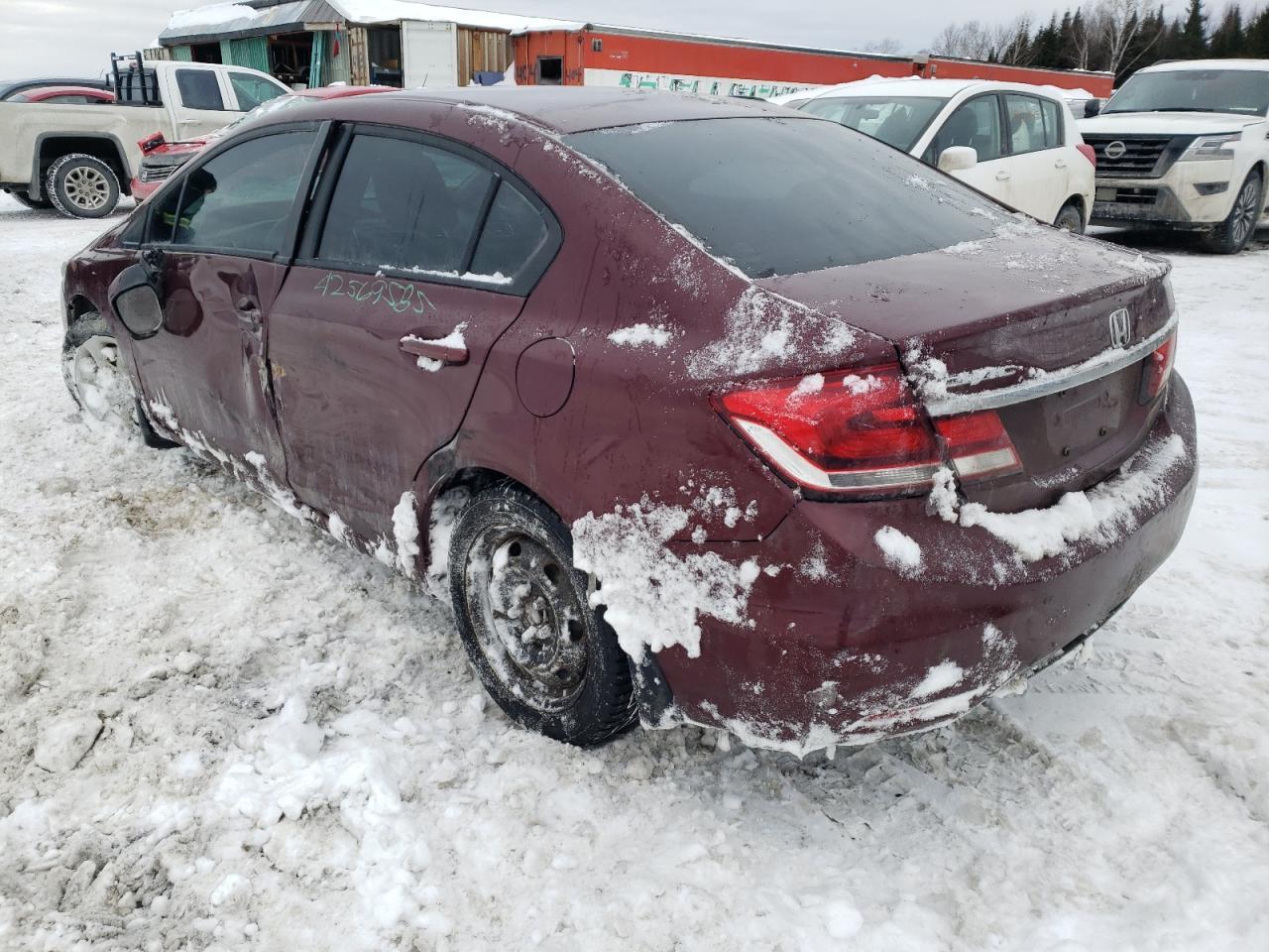 2013 HONDA CIVIC LX - Фото 2