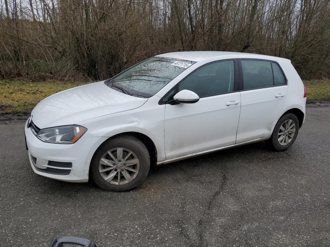 2016 VOLKSWAGEN GOLF S