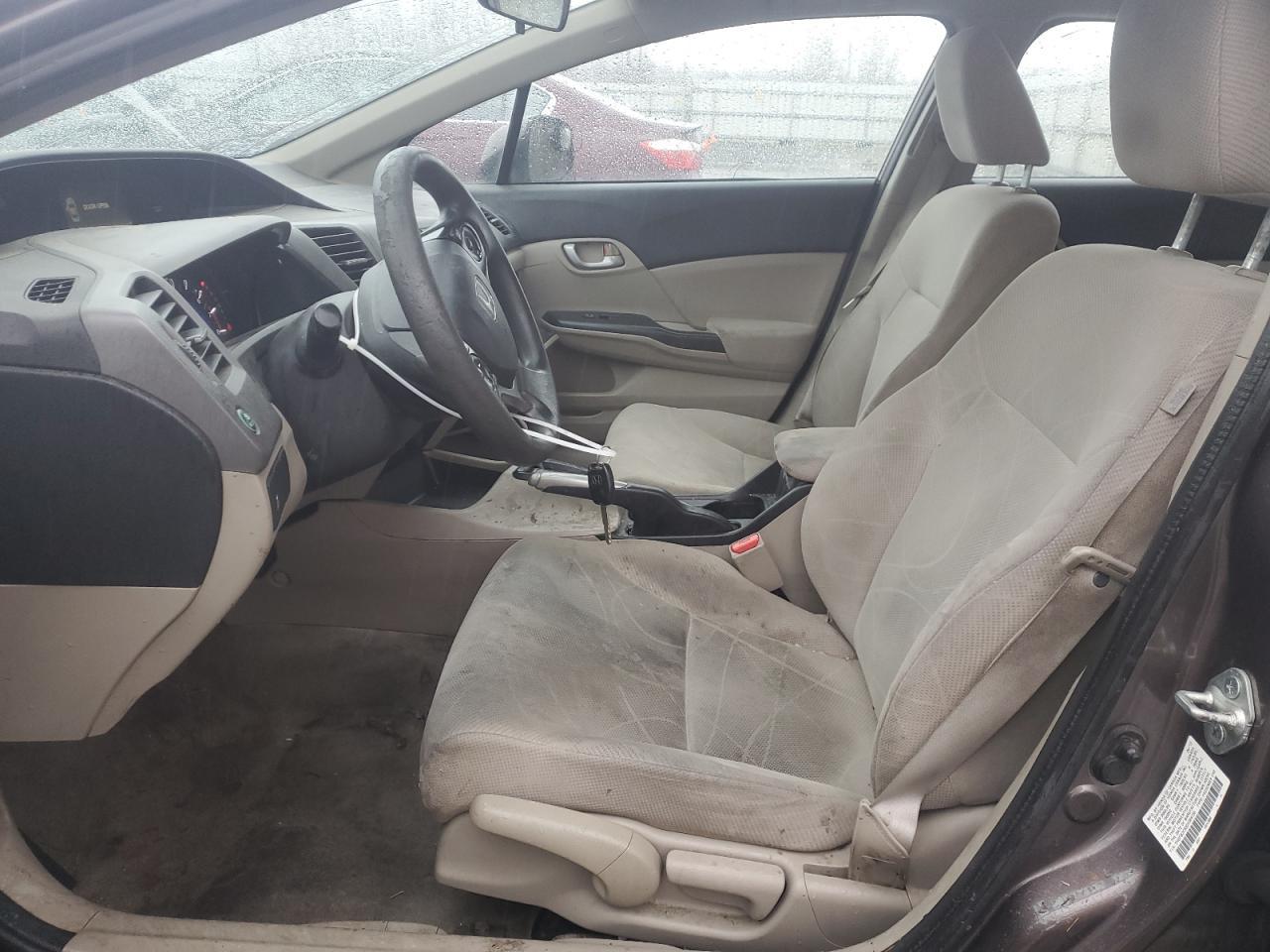 2012 HONDA CIVIC LX - Фото 7