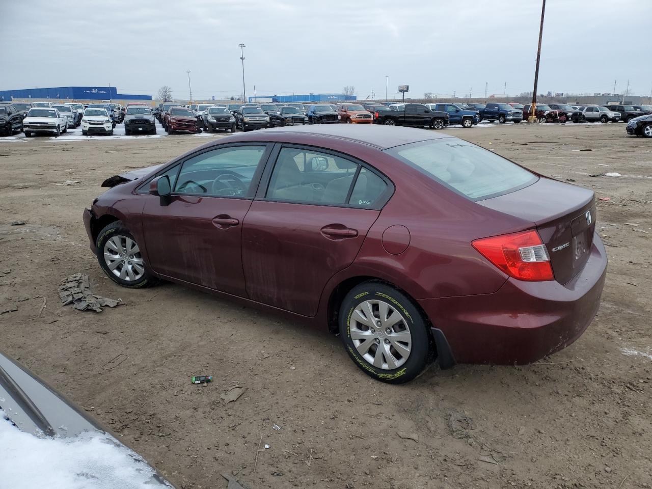 2012 HONDA CIVIC LX - Фото 2