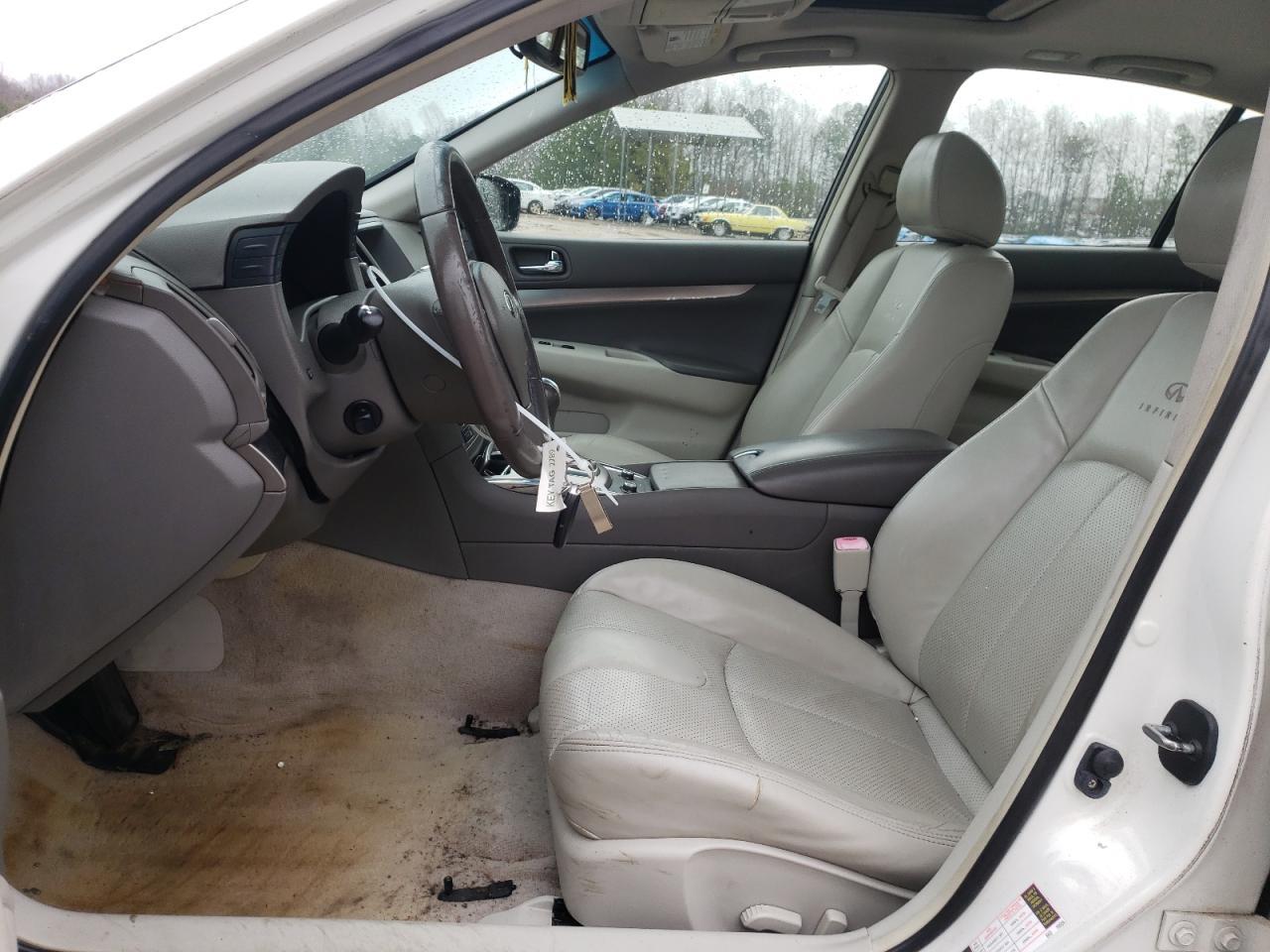 2012 INFINITI G37 BASE - Image 7
