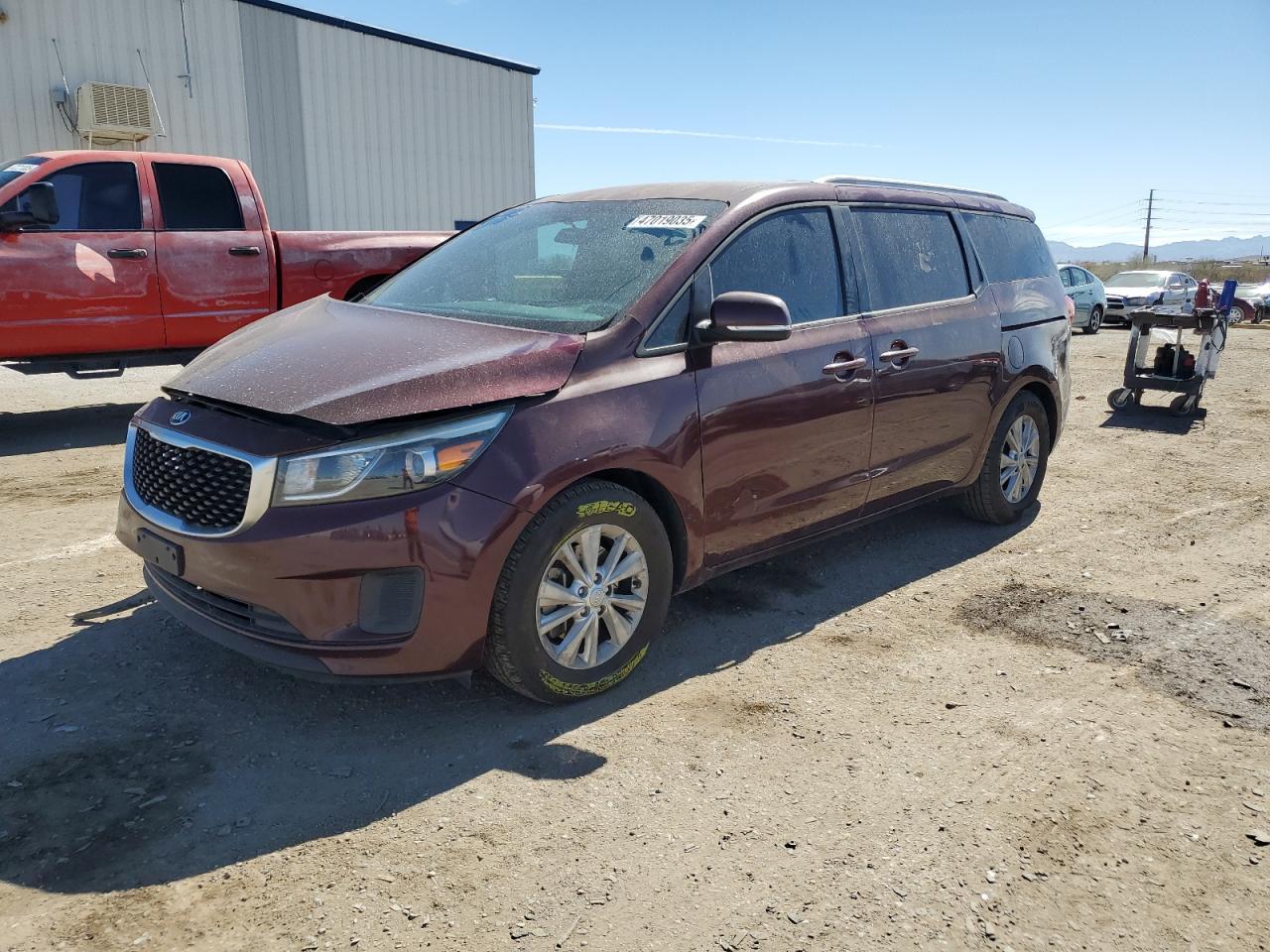 2016 KIA SEDONA LX