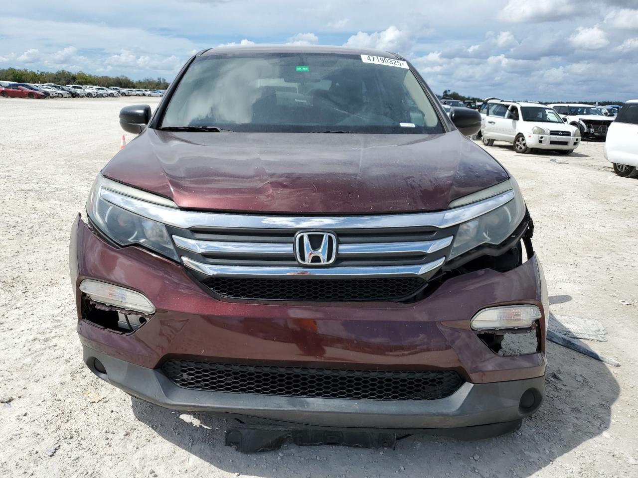 2017 HONDA PILOT LX - Image 5