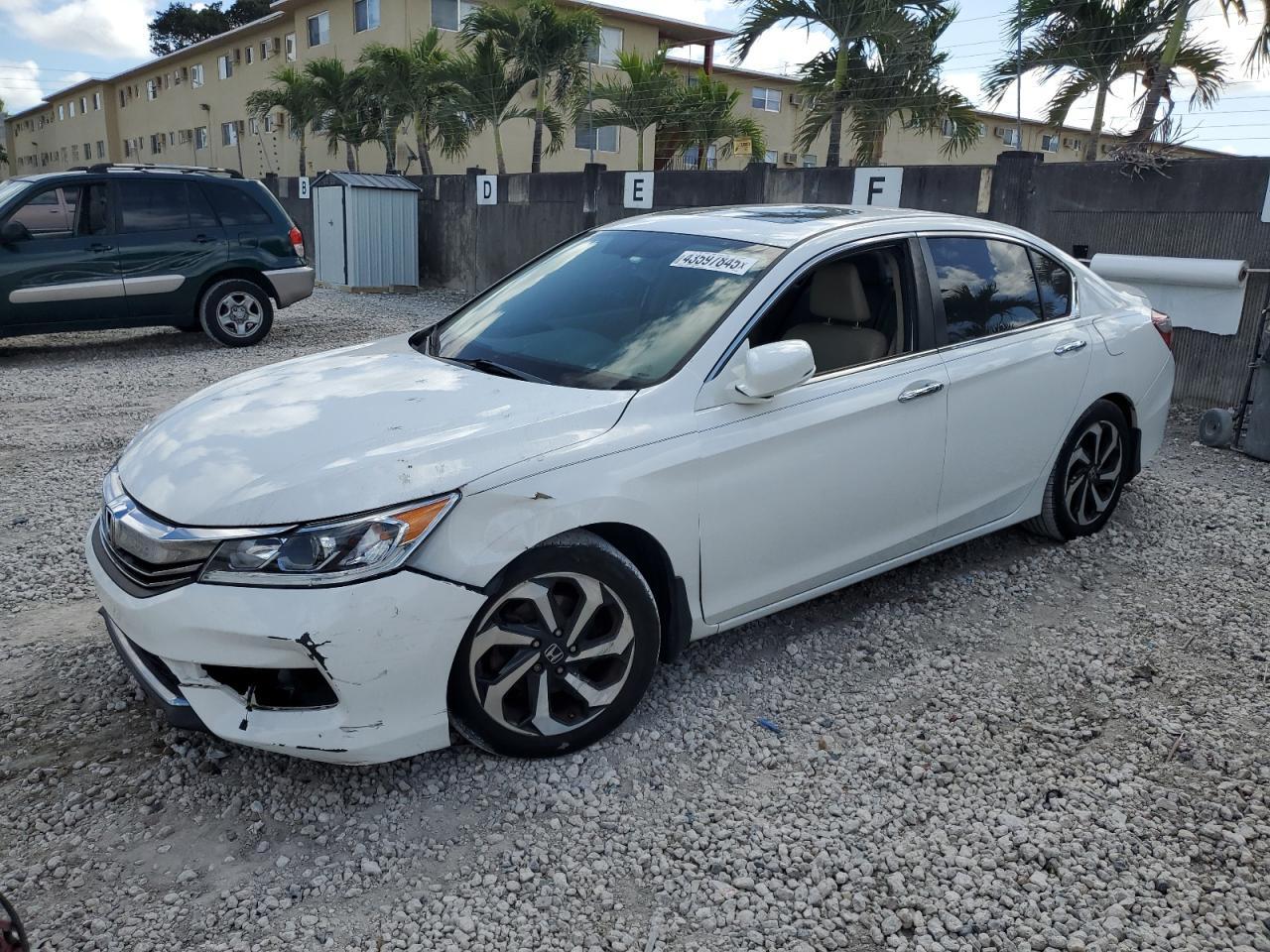2016 HONDA ACCORD EXL