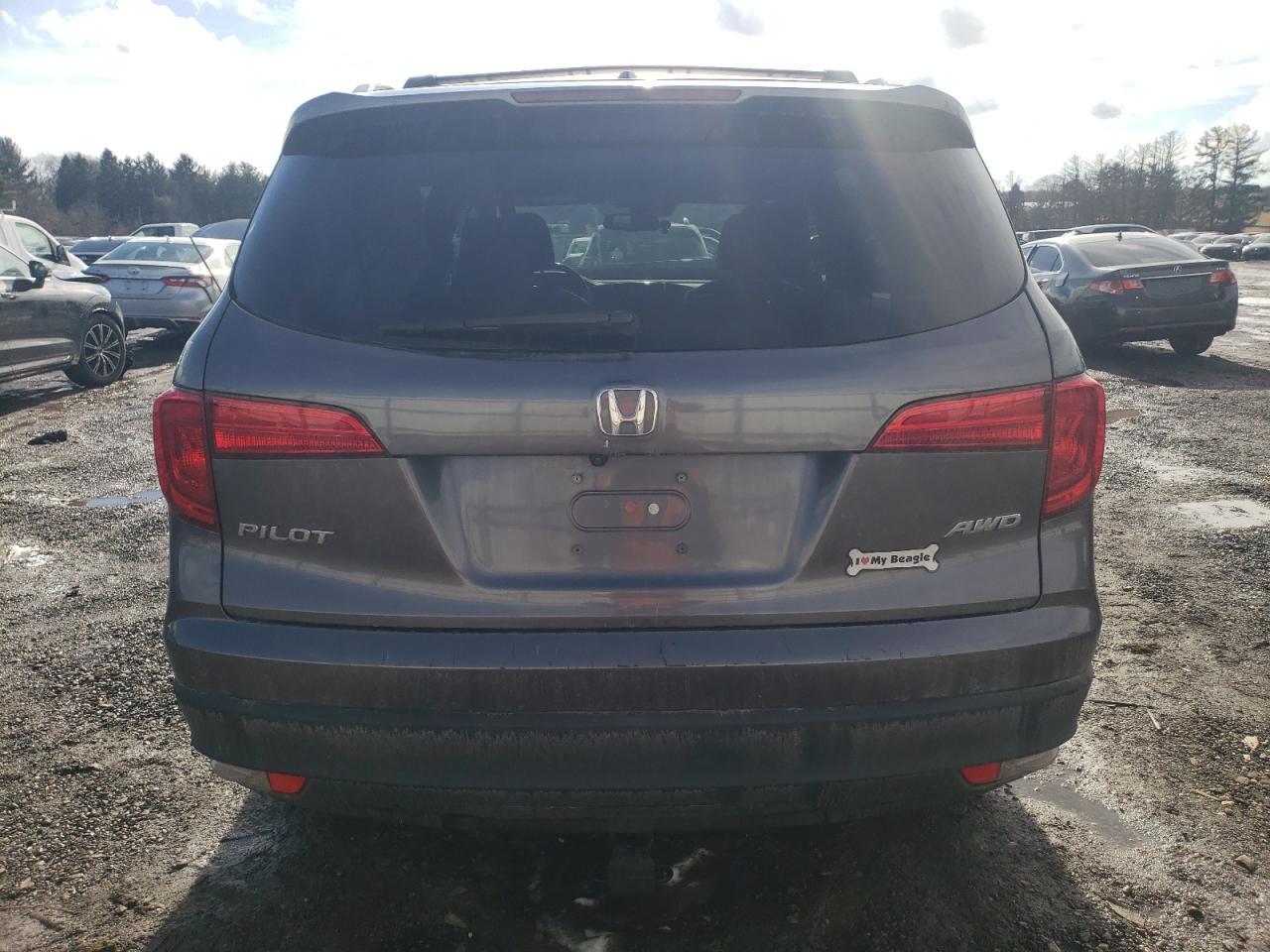 2017 HONDA PILOT EXL - Фото 6