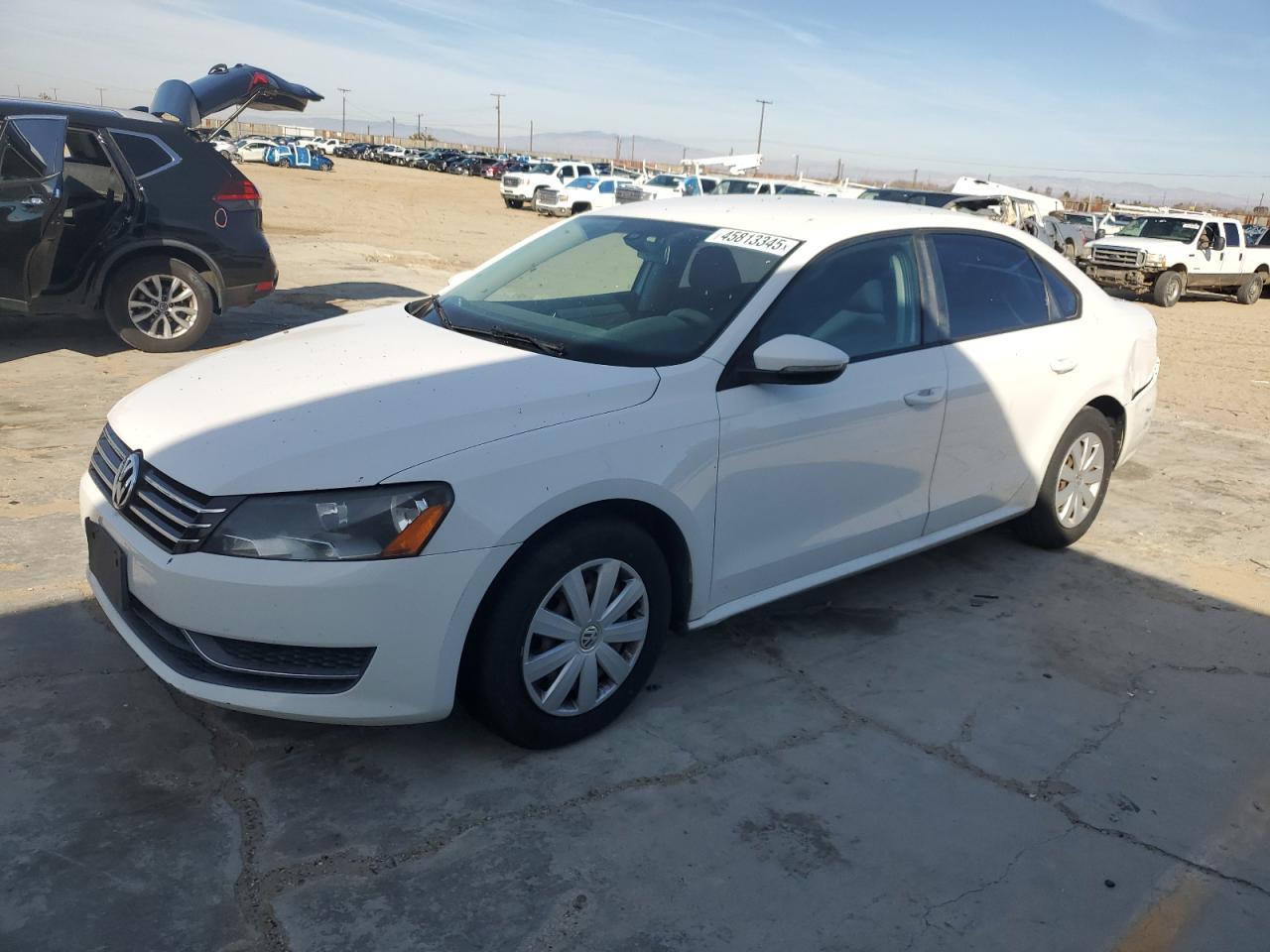 2012 VOLKSWAGEN PASSAT S car image