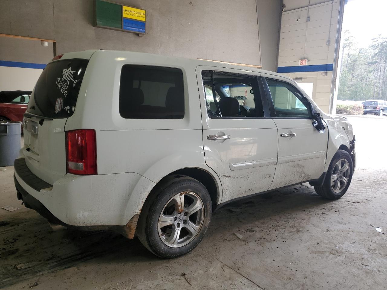 2012 HONDA PILOT EXL - Image 3