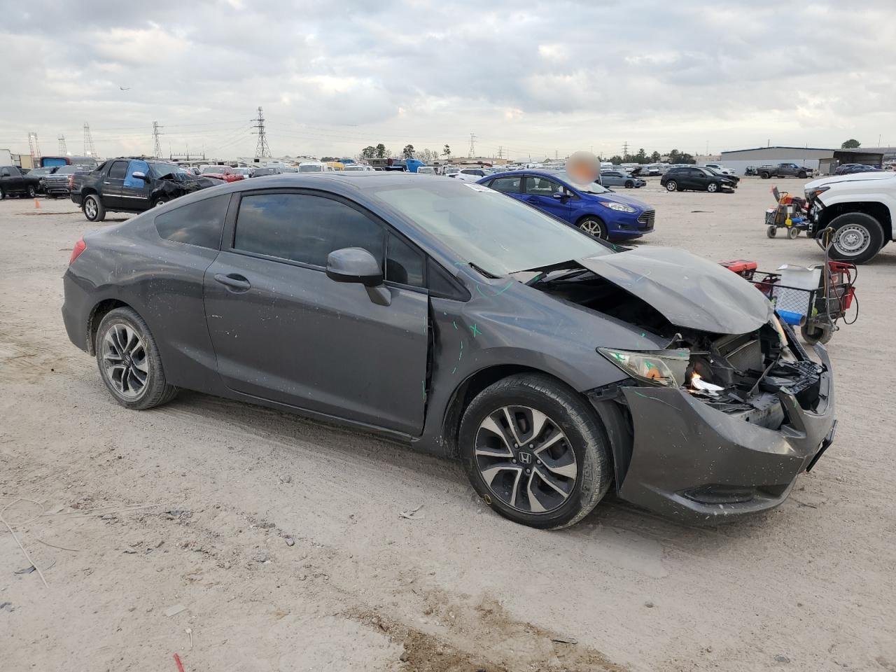 2013 HONDA CIVIC EX - Фото 4