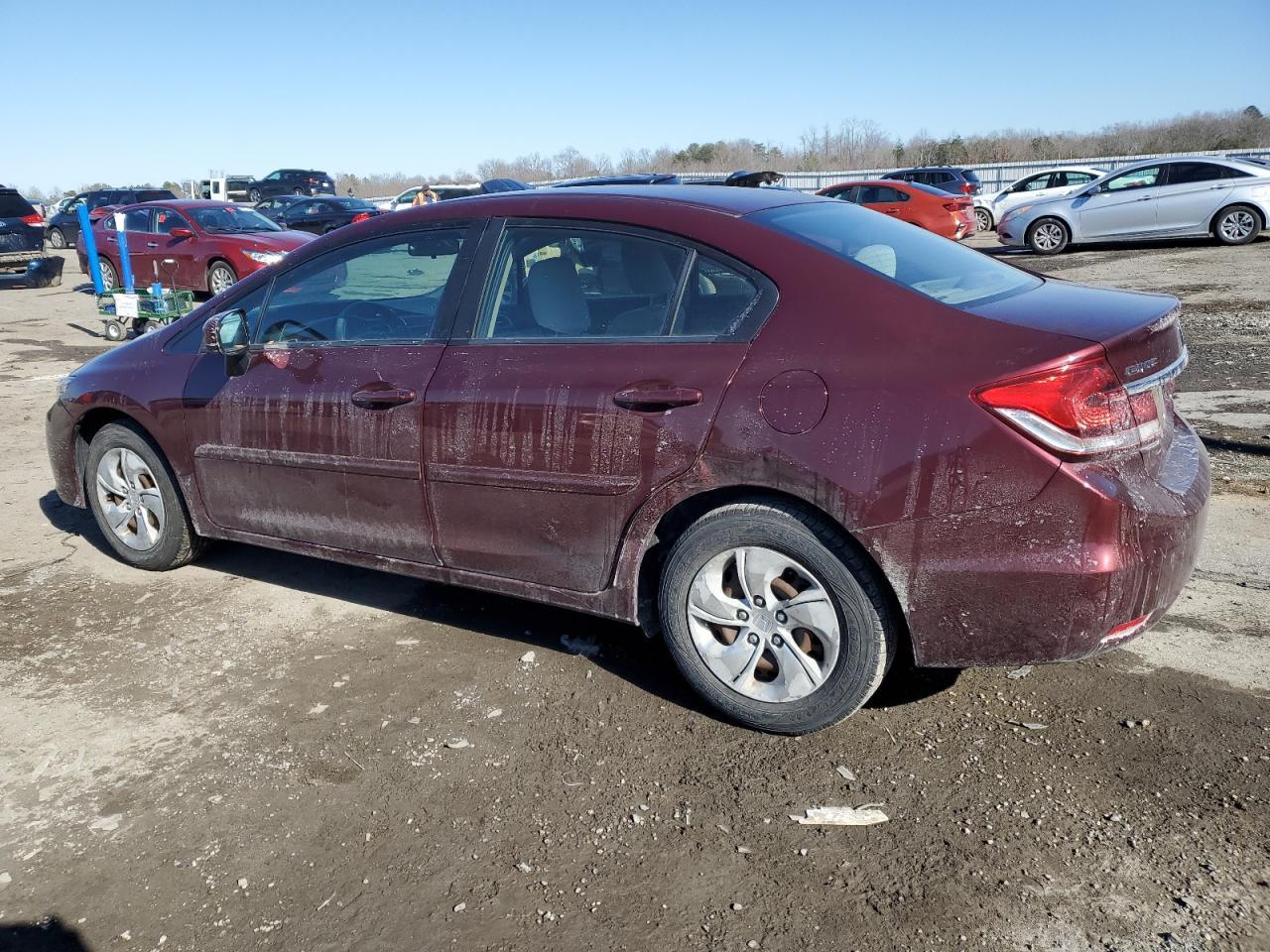 2014 HONDA CIVIC LX - Фото 2