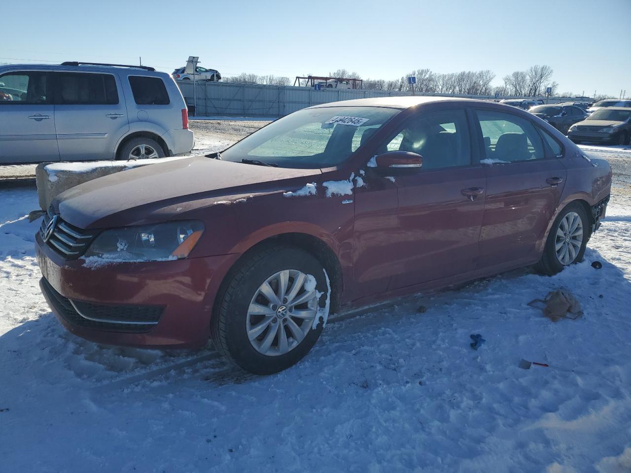 2015 VOLKSWAGEN PASSAT S