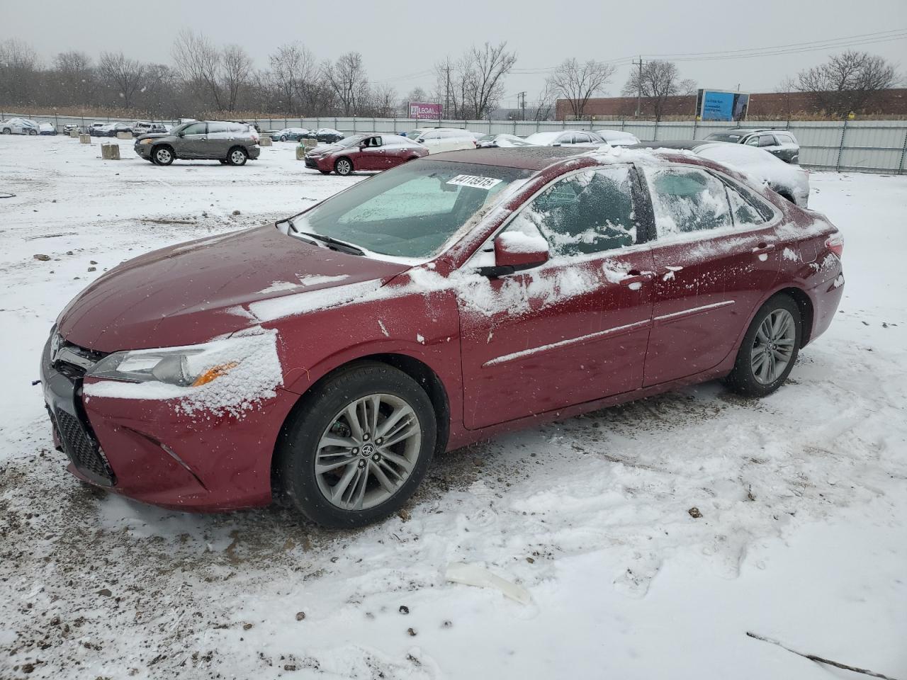 2016 TOYOTA CAMRY LE