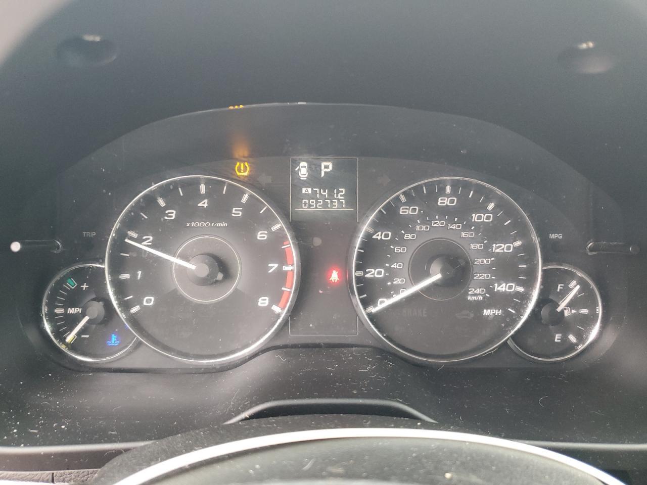 2012 SUBARU LEGACY 2.5 - Фото 3