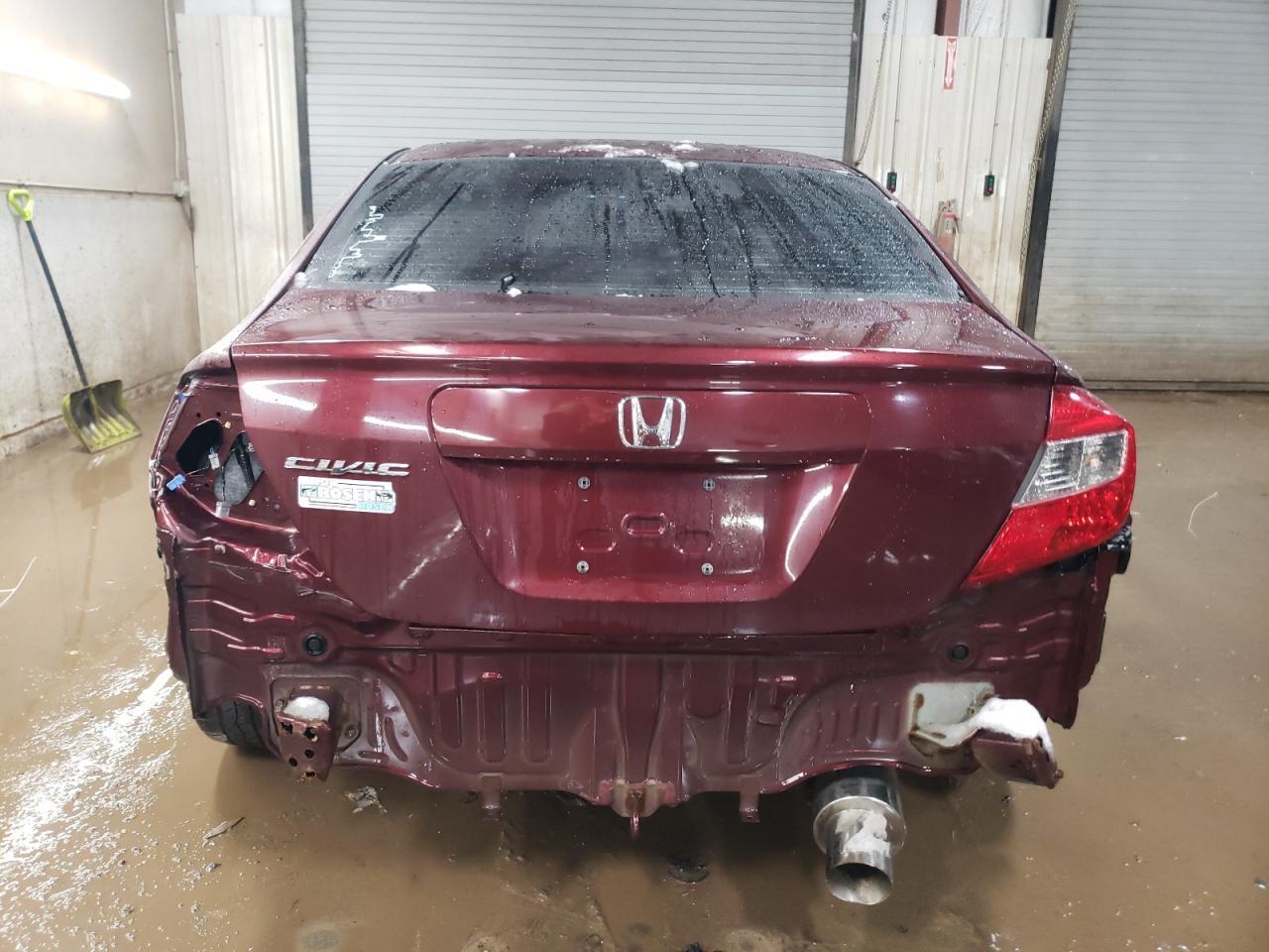 2012 HONDA CIVIC EX - Фото 6