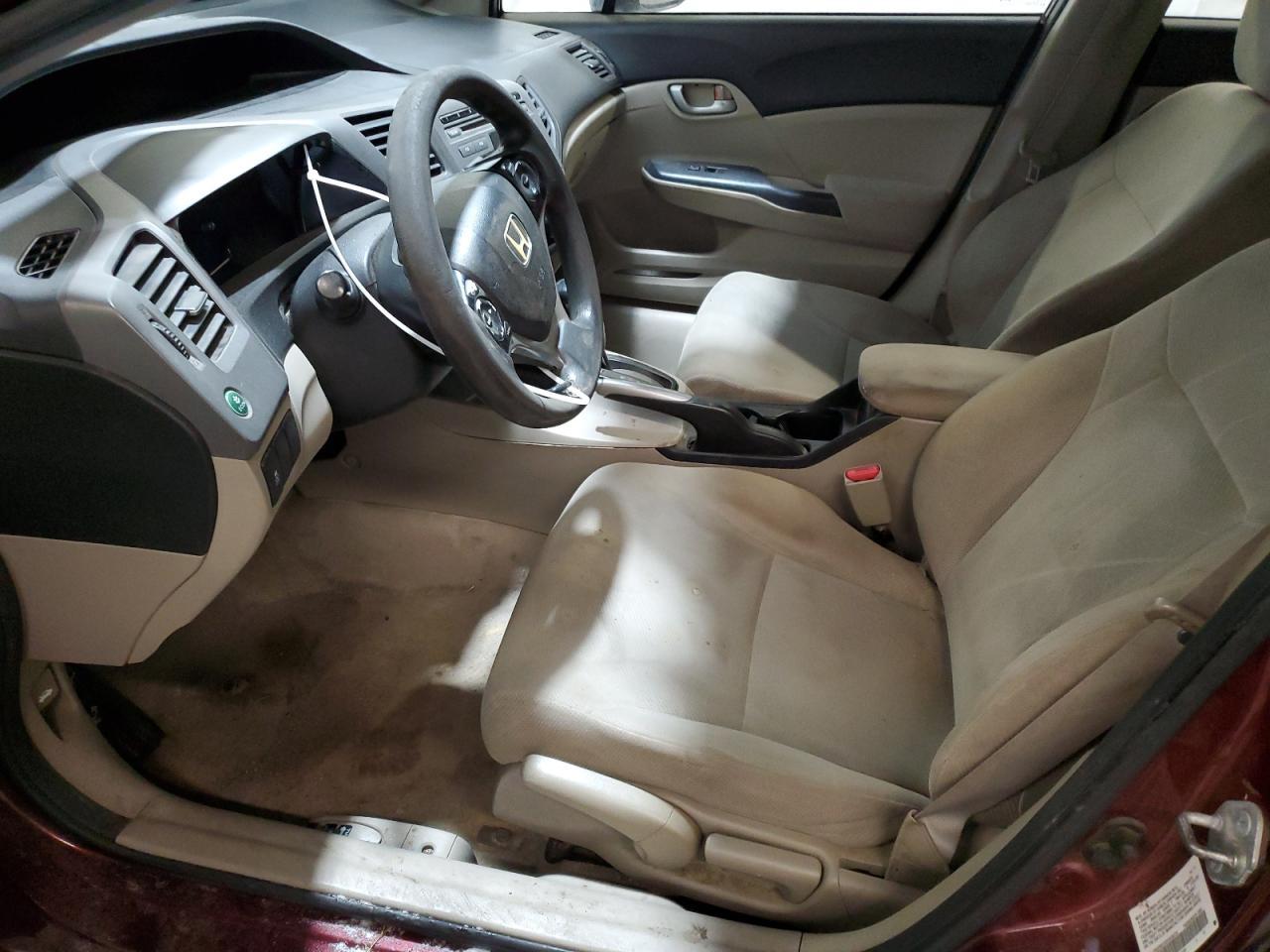 2012 HONDA CIVIC LX - Фото 7