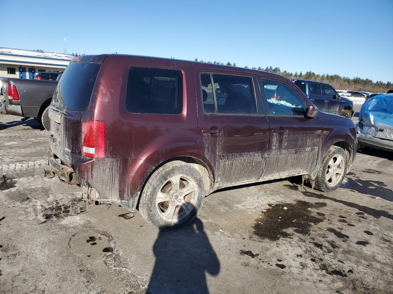 2012 HONDA PILOT EXL - Фото 3