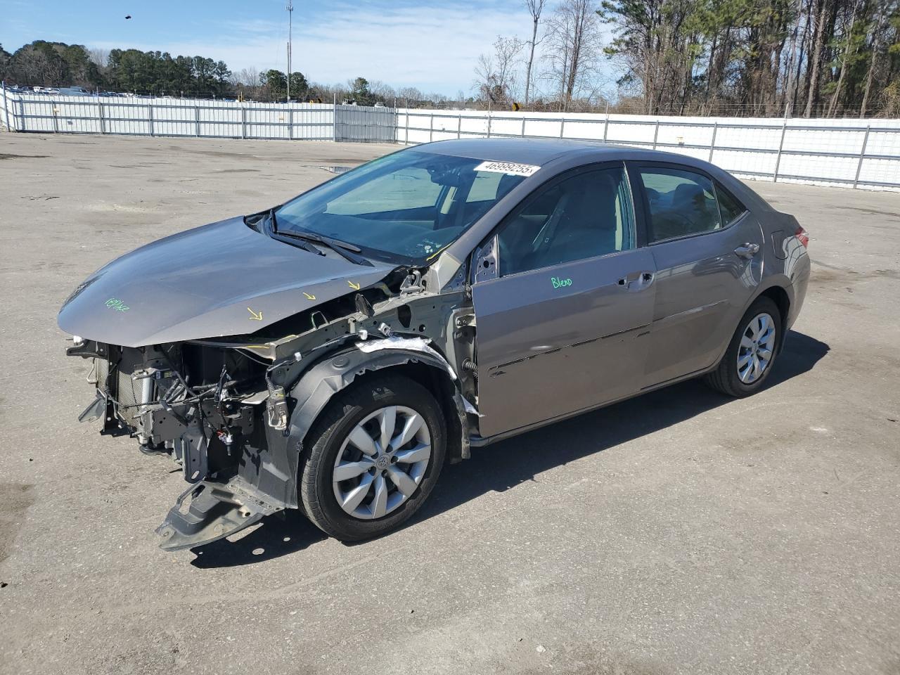 2016 TOYOTA COROLLA L