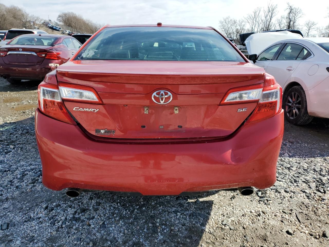 2012 TOYOTA CAMRY SE - Image 6