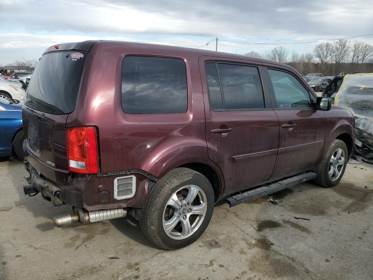 2012 HONDA PILOT EXL - Image 3