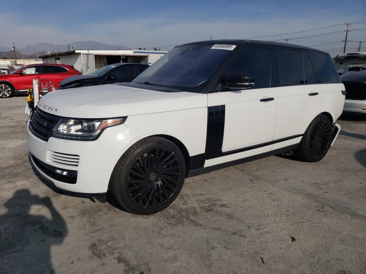 2017 LAND ROVER RANGE ROVE