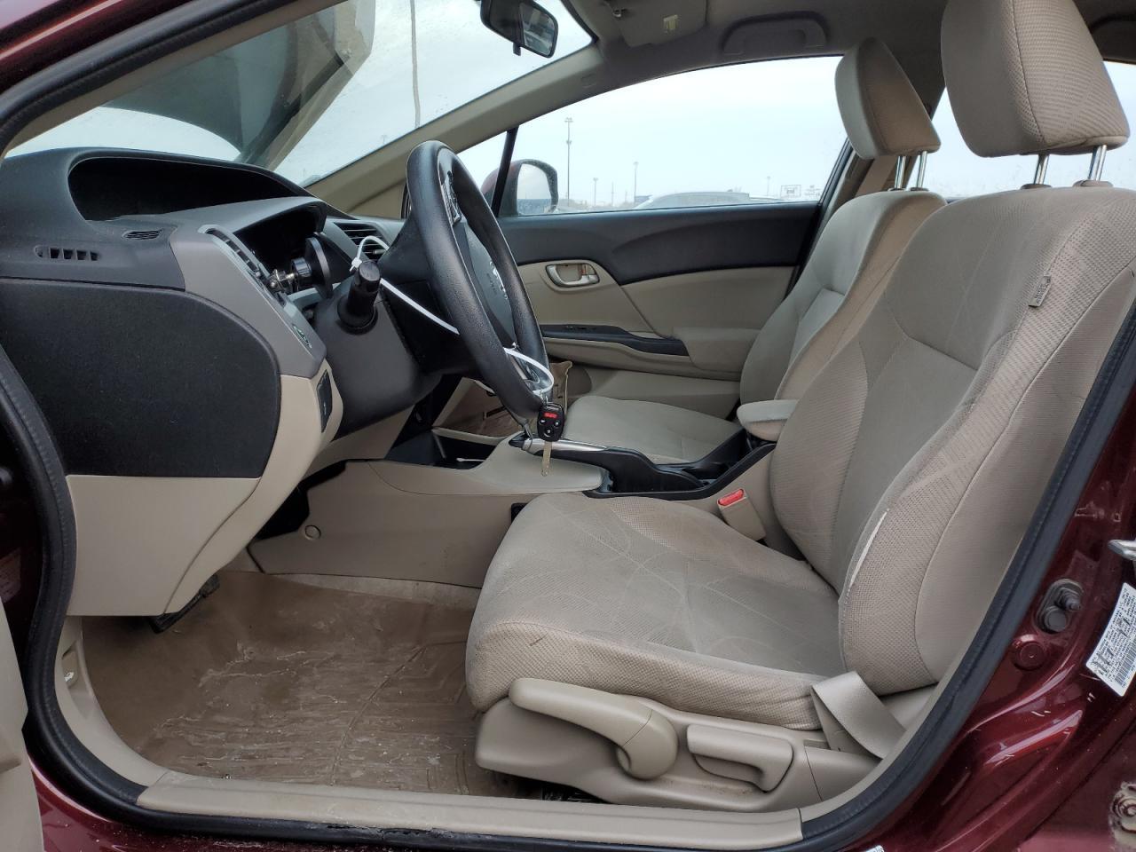 2012 HONDA CIVIC LX - Фото 7
