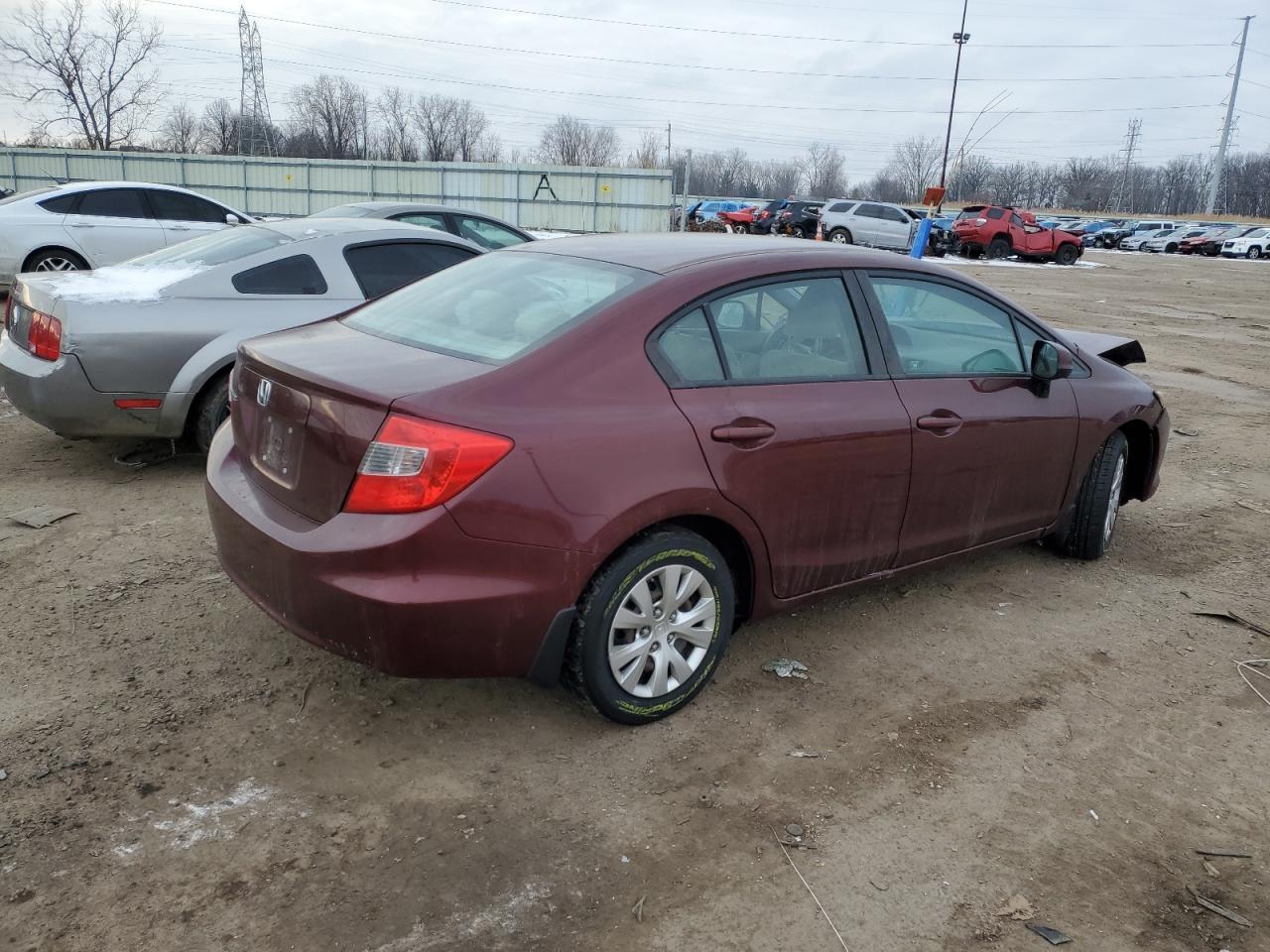 2012 HONDA CIVIC LX - Фото 3