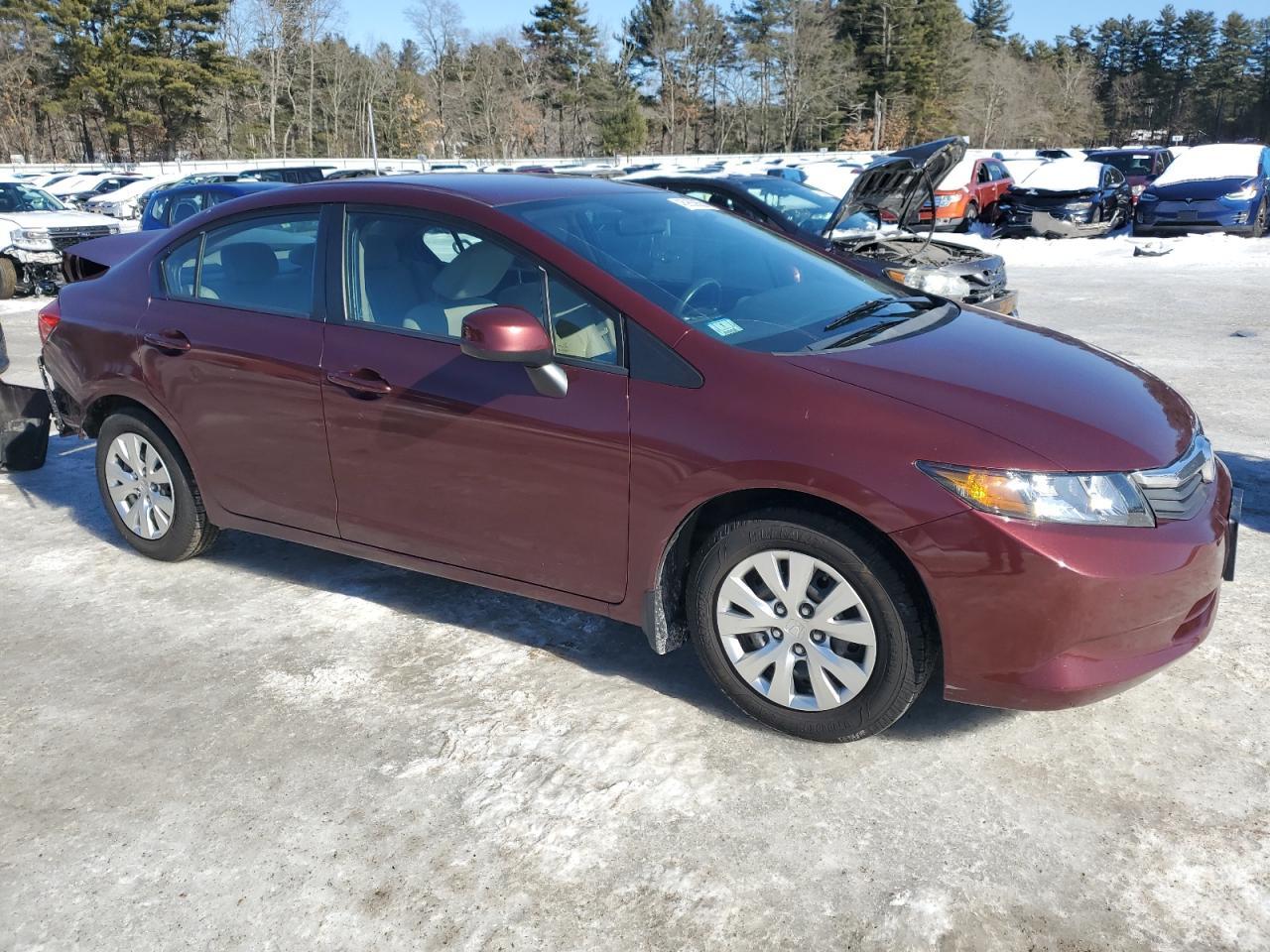2012 HONDA CIVIC LX - Фото 4