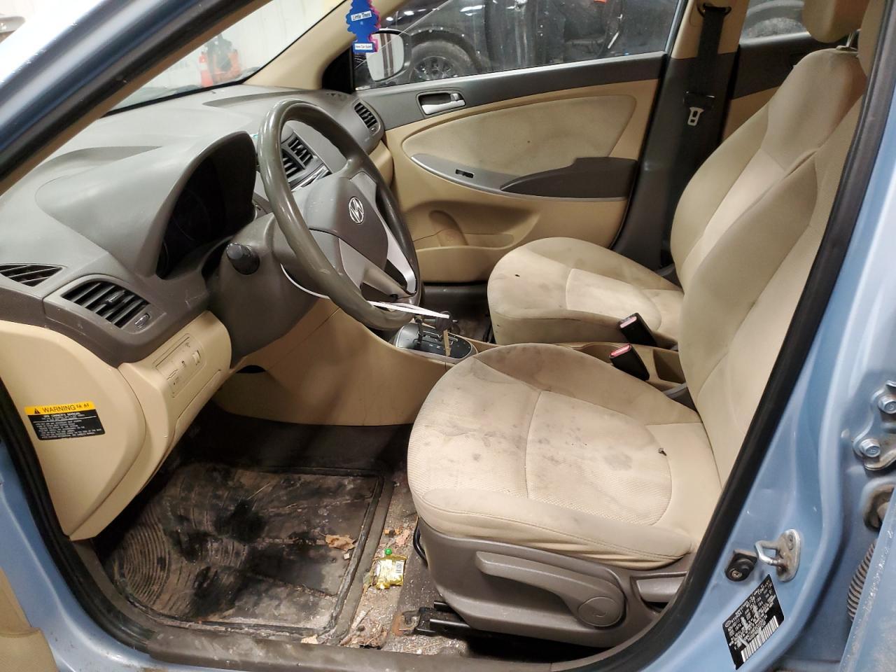 2012 HYUNDAI ACCENT GLS - Image 7