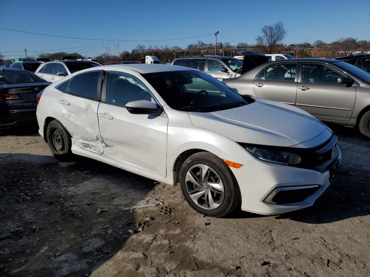 2020 HONDA CIVIC LX - Фото 4