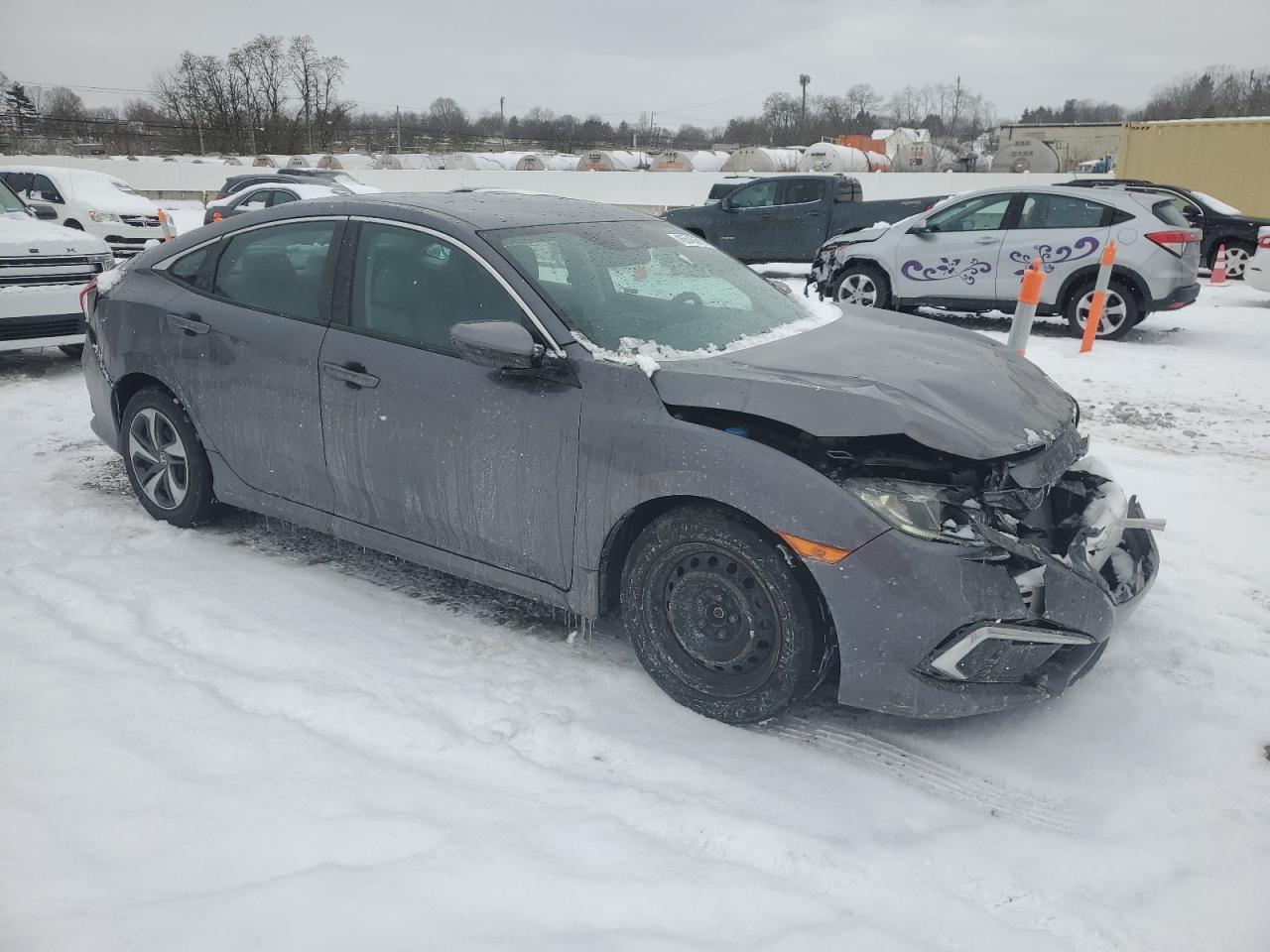 2019 HONDA CIVIC LX - Image 4