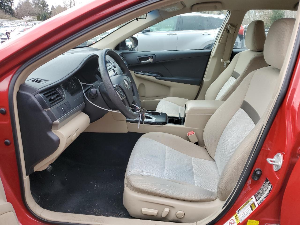 2012 TOYOTA CAMRY BASE - Image 7