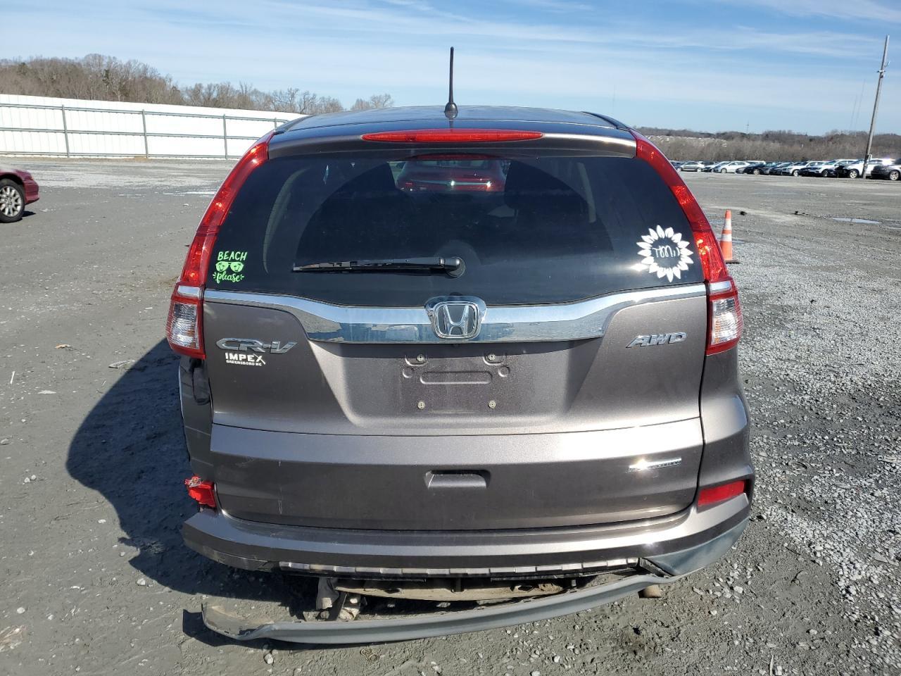 2016 HONDA CR-V SE - Фото 6