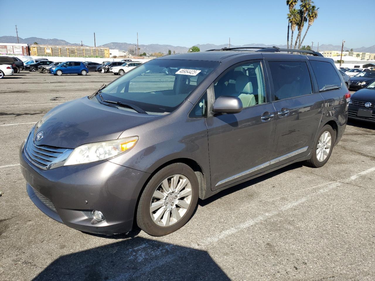 2012 TOYOTA SIENNA XLE car image