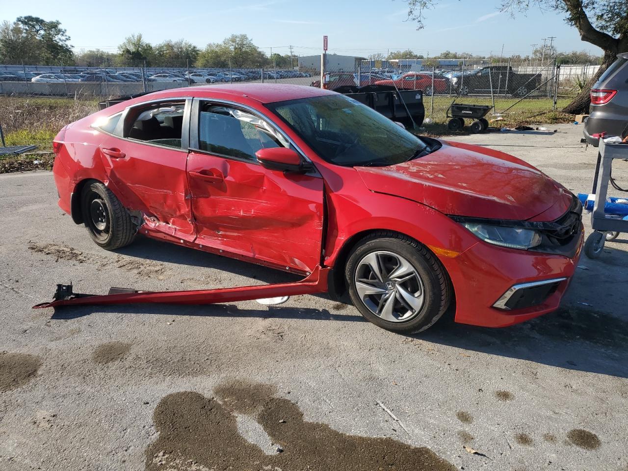 2019 HONDA CIVIC LX - Image 4