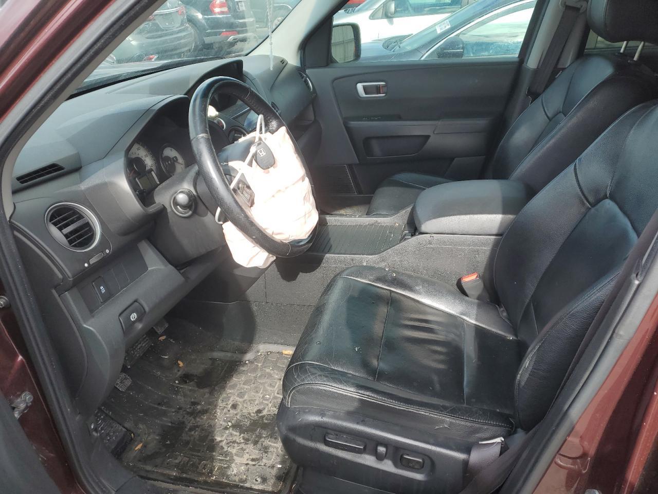 2012 HONDA PILOT EXLN - Image 7