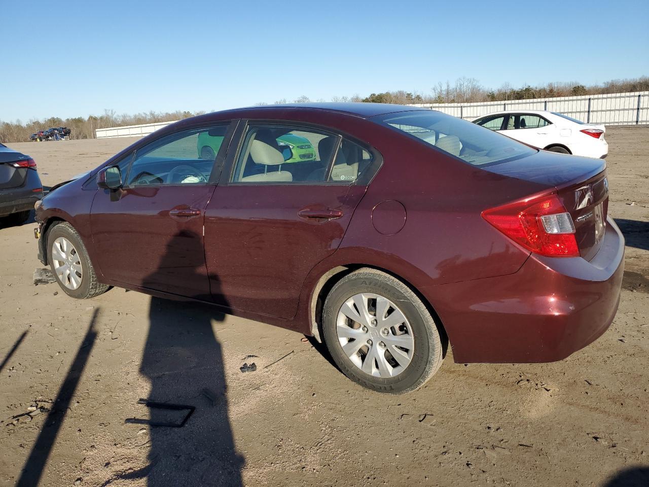 2012 HONDA CIVIC LX - Фото 2