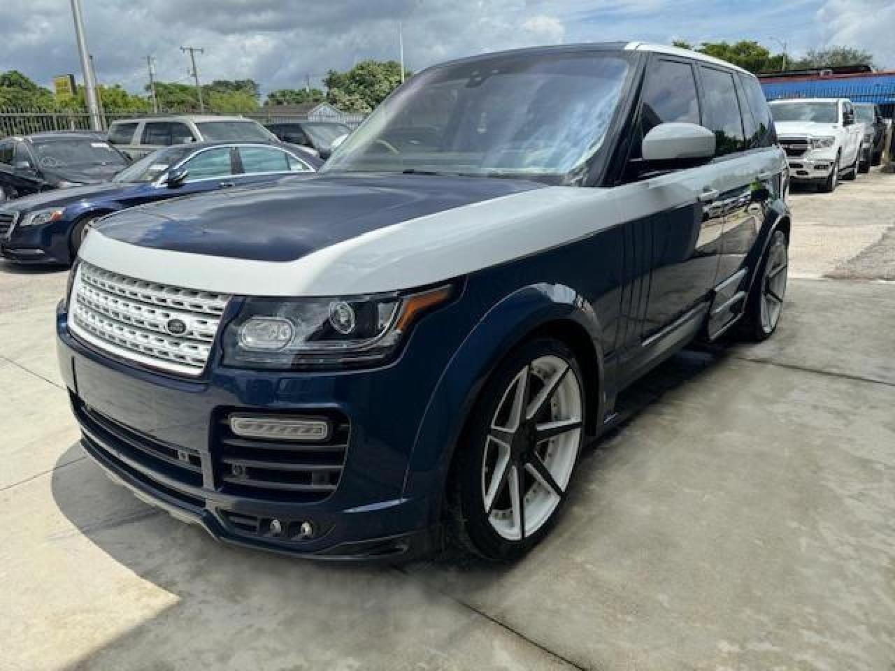 2017 LAND ROVER RANGE ROVE