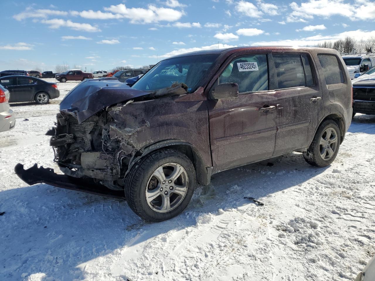 2012 HONDA PILOT EXLN